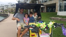 1 Hour Sunset Tuk Tuk Tour - Airlie Beach - Just Tuk’n Around Pedicabs